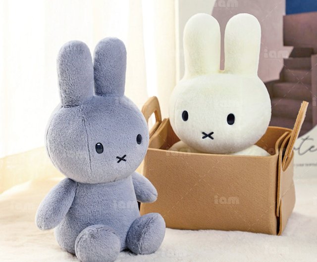 ミッフィーぬいぐるみ miffy ミッフィーぬいぐるみ/25cm/フラッフィー/ピンク(25cm