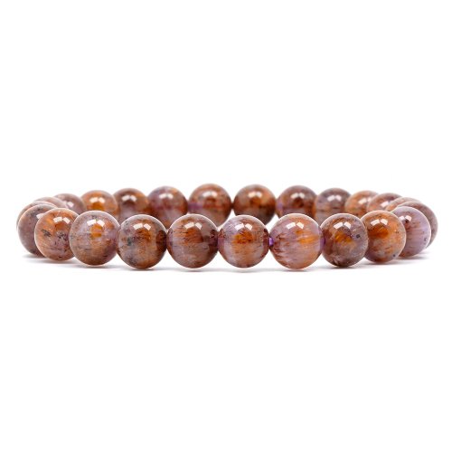 正佳珠寶 Gemsrich Jewelry 【正佳珠寶】紫鈦晶 頂級紫金鈦晶 7.3-7.8mm 紫鈦晶手珠