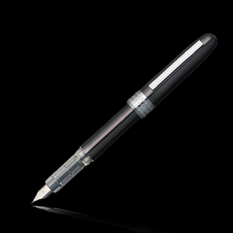 Platinum 白金牌 PGB-500 鋼筆 黑 (0.3mm) - 鋼筆 - 其他材質 黑色