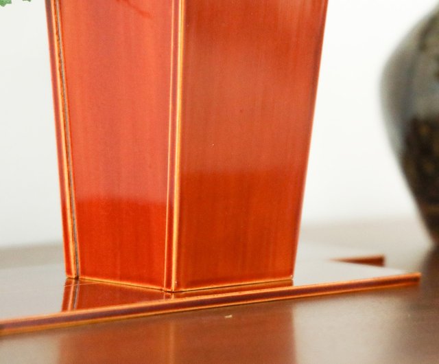 福壽漆器店 手桶花器 - ショップ MUKU工房 花瓶・植木鉢 - Pinkoi