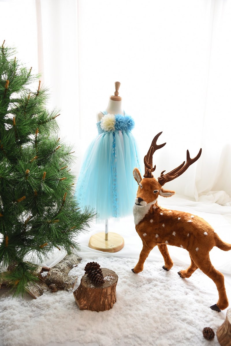 Princess Peng Peng dress dress DIY package Elsa - Other - Cotton & Hemp 