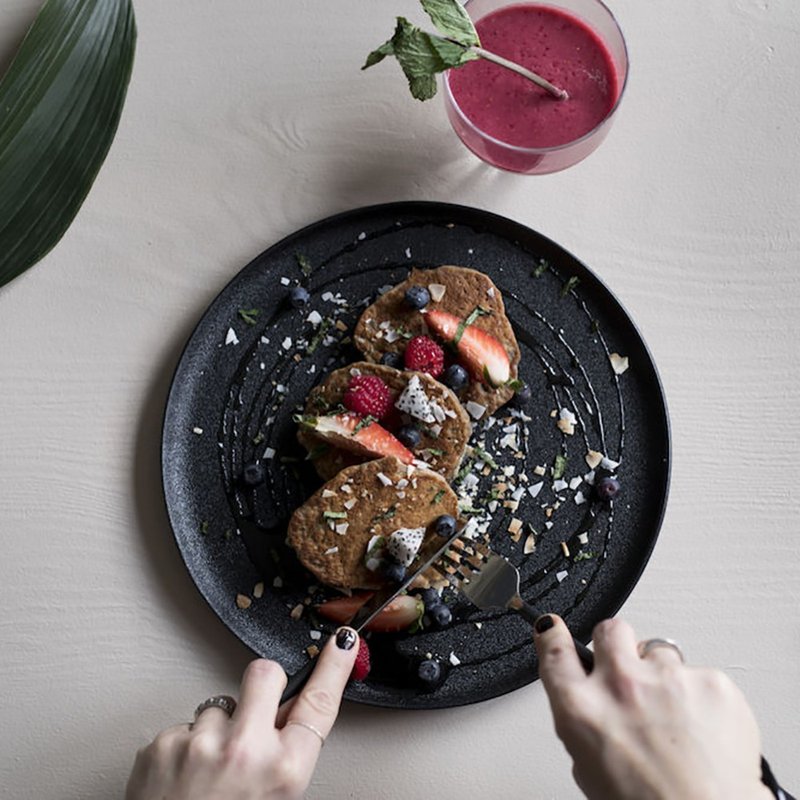 Blackroot Plate - Plates & Trays - Porcelain 