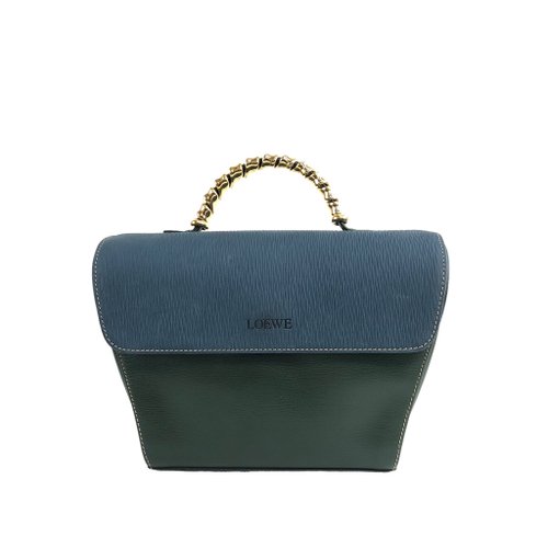LOEWE ロエベ ベラスケス メタルハンドル レザー バニティバッグ