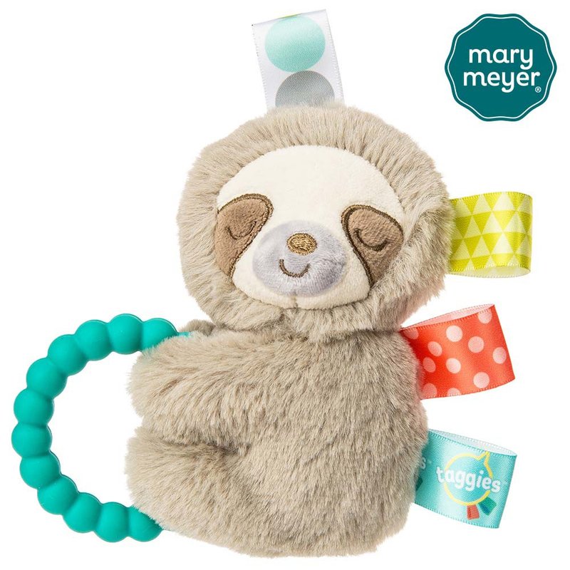 快速出貨【MaryMeyer】標籤手搖鈴-微笑樹懶 - 寶寶/兒童玩具/玩偶 - 其他材質 卡其色