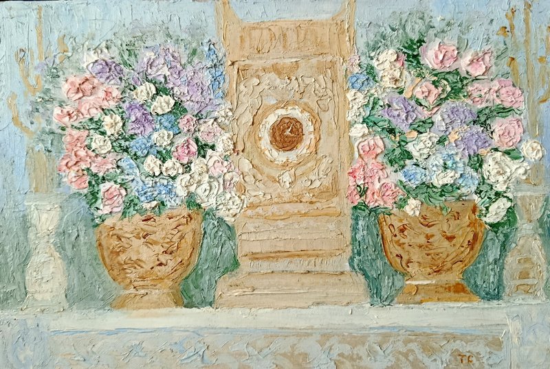 Antique interior - 壁貼/牆壁裝飾 - 其他材質 
