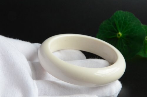 Zang'an】天然マンモス象牙氷素材平和ブレスレット - ショップ zpyc