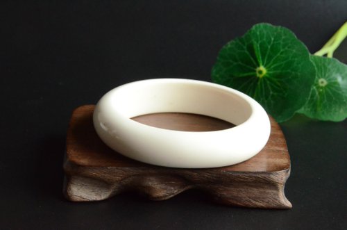 Zang'an】天然マンモス象牙氷素材平和ブレスレット - ショップ zpyc