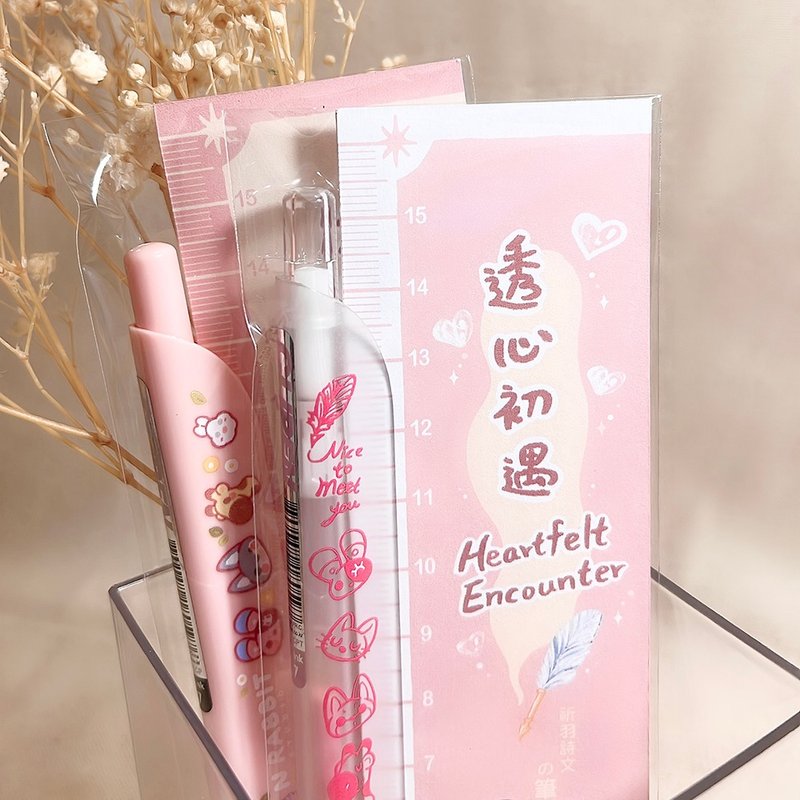 現貨【N兔studio】韓國CLIPEN多用途夾筆-祈羽詩文的筆系列 - 其他書寫用具 - 其他材質 