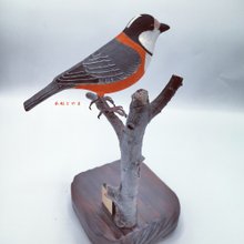 ヤンバルクイナ　バードカービング ヤンバルクイナ【木彫バードカービング】 - ショップ 木彫とやま