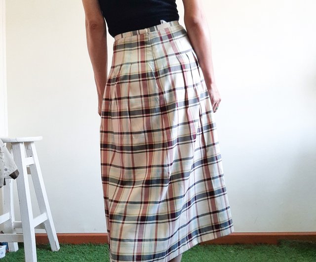 Silk midi shop skirt 60