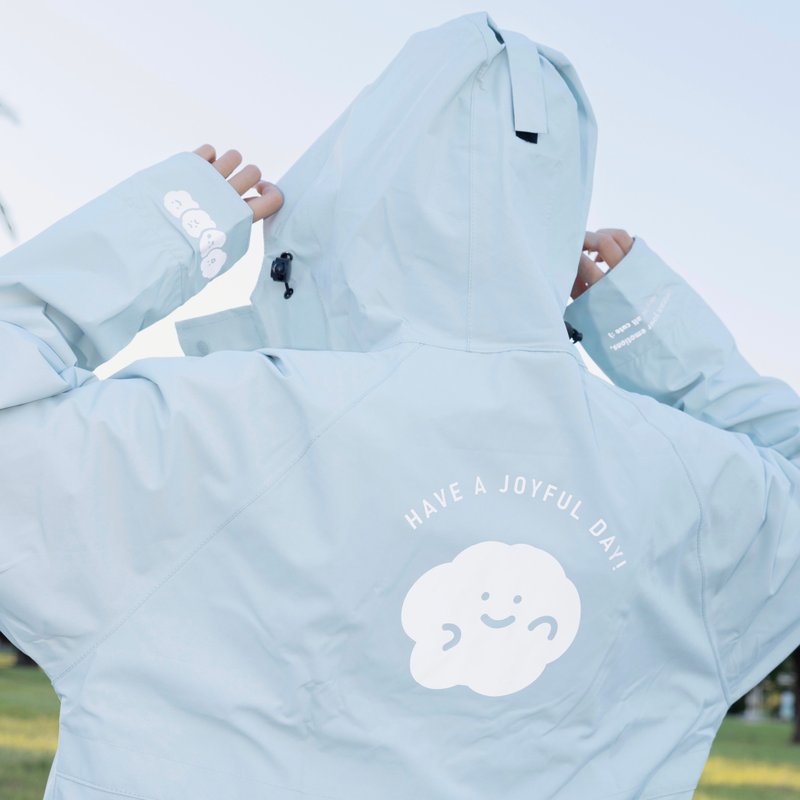 TCF大振豐洋傘聯名款 雨日喜寶 前開式 風雨衣 (附提袋) - 雨傘/雨衣 - 防水材質 多色