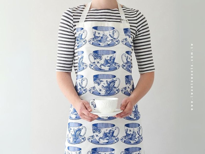 【British Candy House】T&P Teapot Apron - Other - Other Materials Blue