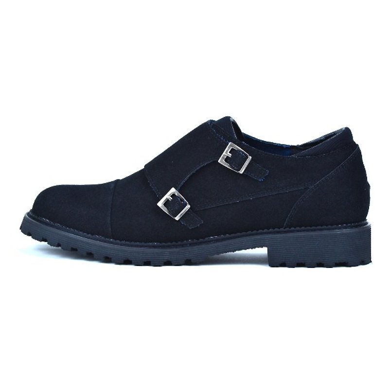[DOGYBALL simple life] classic England Mengke shoes environmental protection concept casual shoes - black - รองเท้าอ็อกฟอร์ดผู้ชาย - หนังแท้ สีดำ