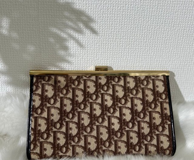 Shipped from Japan] Christian Dior Dior Trotter Jacquard Leather