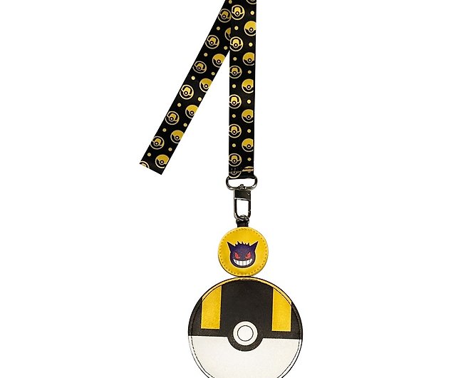 Pokémon retractable ticket card holder (Poké ball/advanced ball