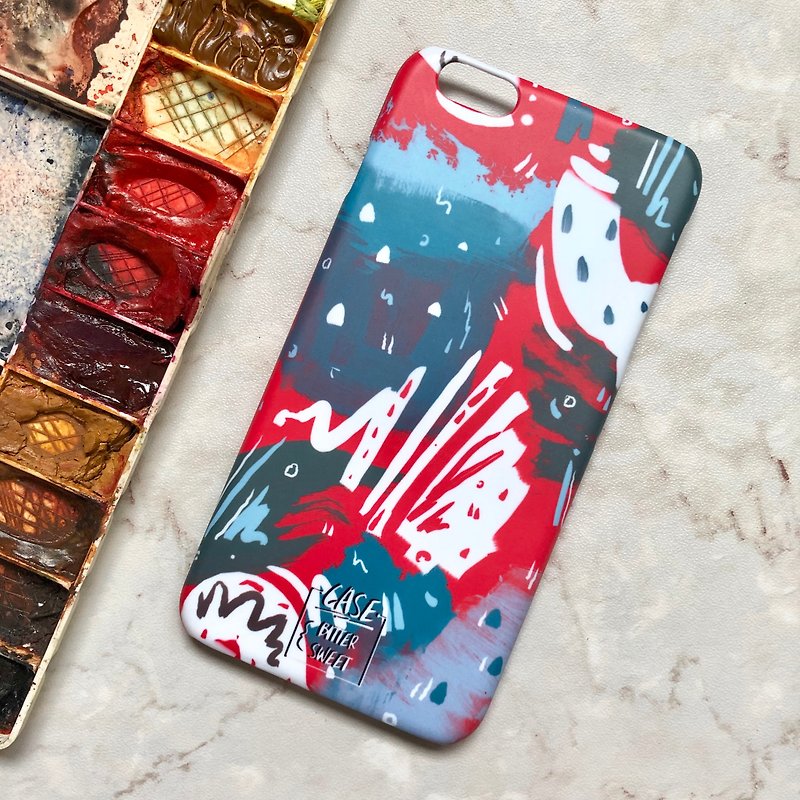CHRISTMAS TONE :: ABSTRACT COLLECTION - Phone Cases - Plastic Multicolor