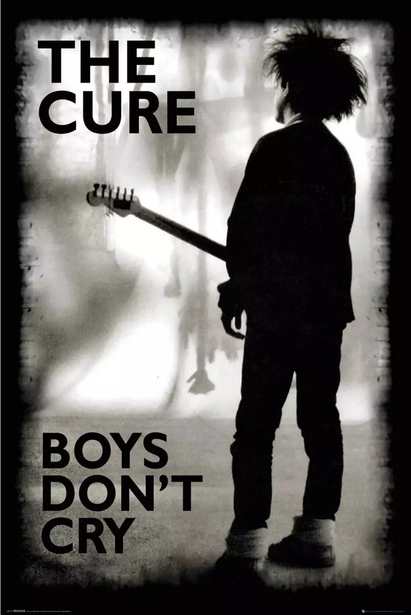 【怪人合唱團】Boys Dont Cry音樂海報/THE CURE - 海報/掛畫/掛布 - 紙 多色