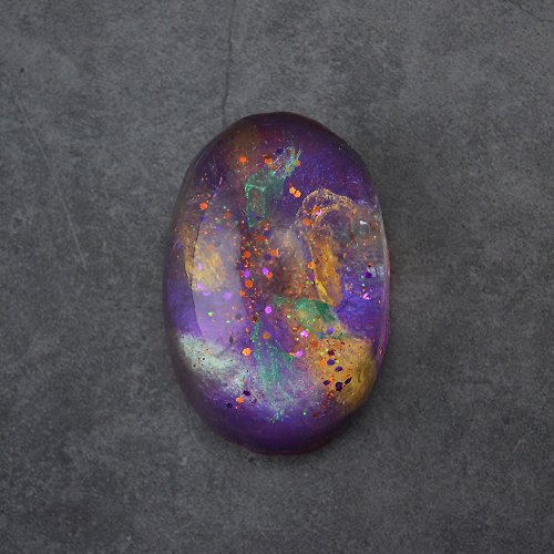 Pavo Jewelry & Art 【5%營收支持性別平權】藝術寶石皂 二月誕生石 共生系列-紫水晶