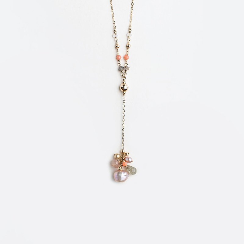 Be Girl NECKALNCES - Necklaces - Gemstone Pink