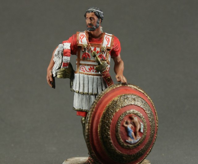 Tin soldiers figure miniature Alexander the Great 54mm 