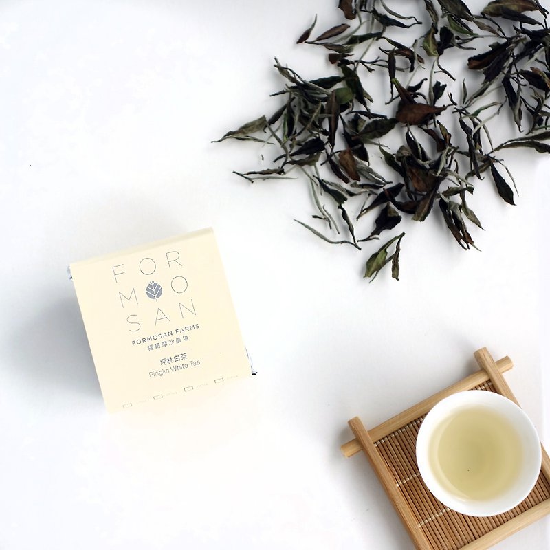 起源から茶碗までの小規模農家の単品茶/ピンリン白茶/全茶5g - お茶 - 紙 ホワイト