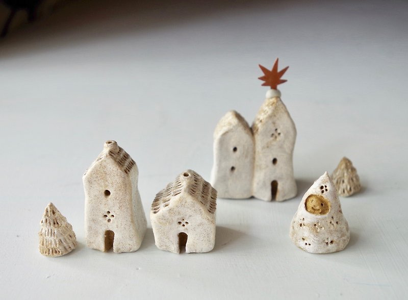 fairy town - Items for Display - Pottery White