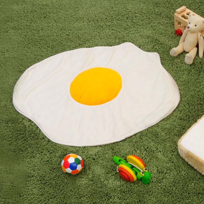 x [Japanese and music の timbre] poached egg blanket A613 series - L size - Blankets & Throws - Other Materials 
