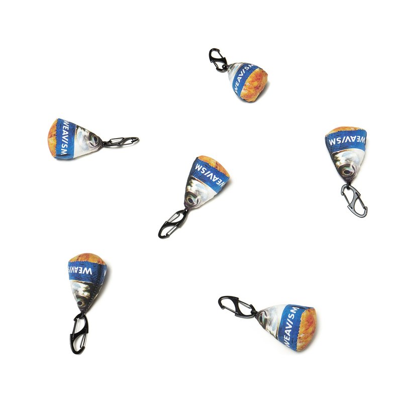 Milkfish head key charm - Keychains - Cotton & Hemp 