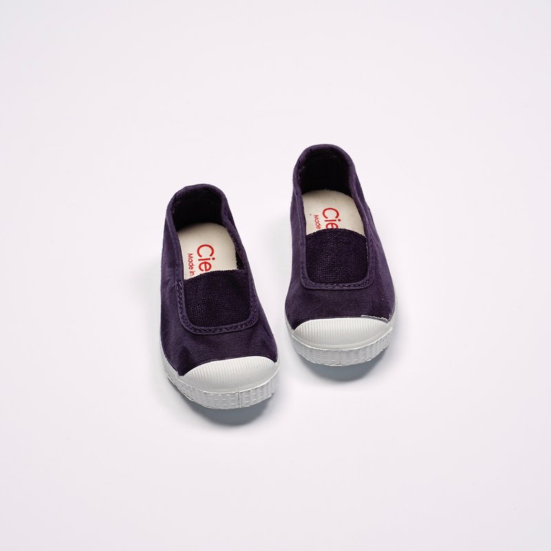 西班牙國民帆布鞋 CIENTA 75777 35 深紫色 洗舊布料 童鞋 - 童裝鞋 - 棉．麻 紫色