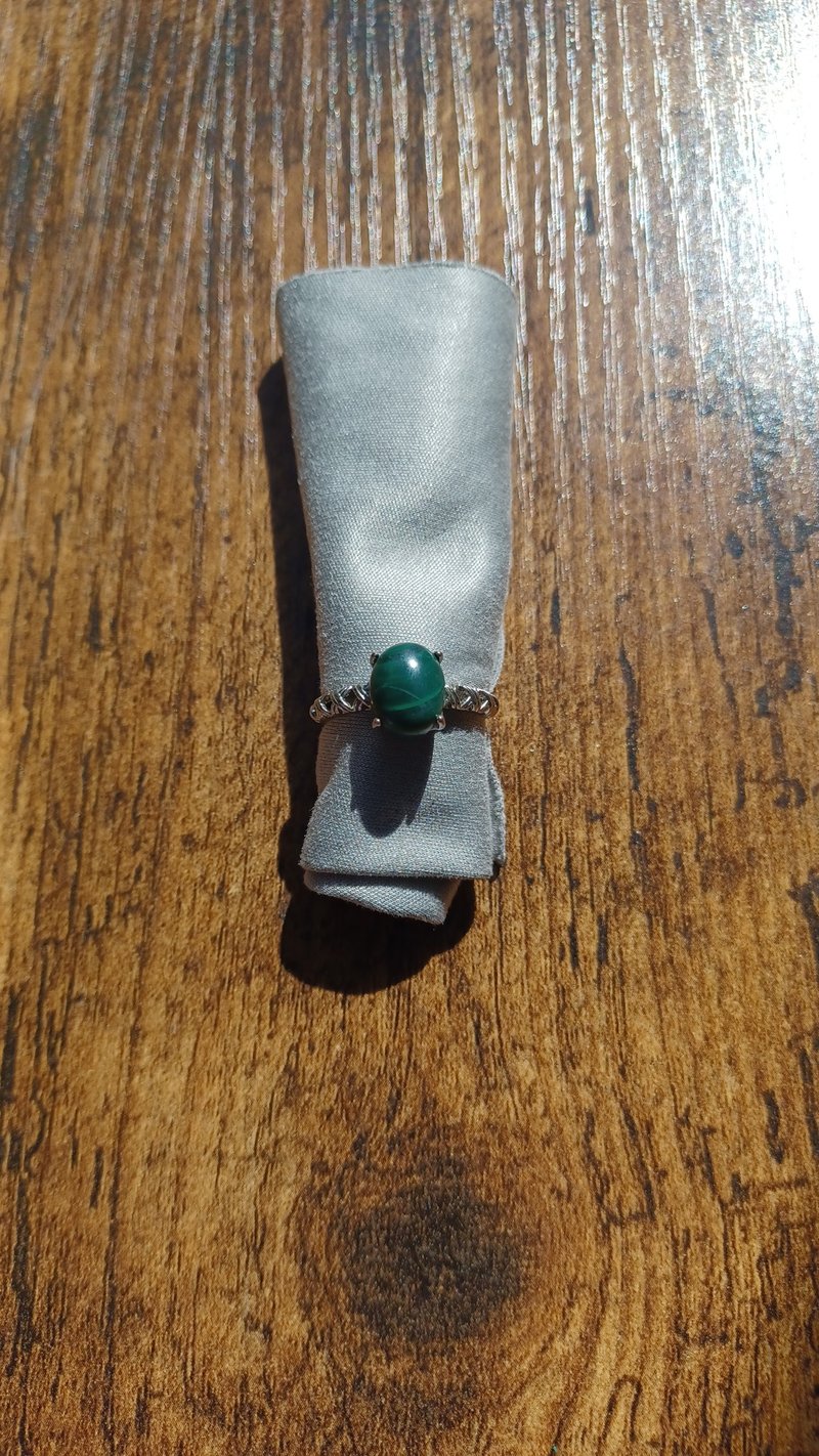 Malachite ring - แหวนทั่วไป - เครื่องเพชรพลอย 