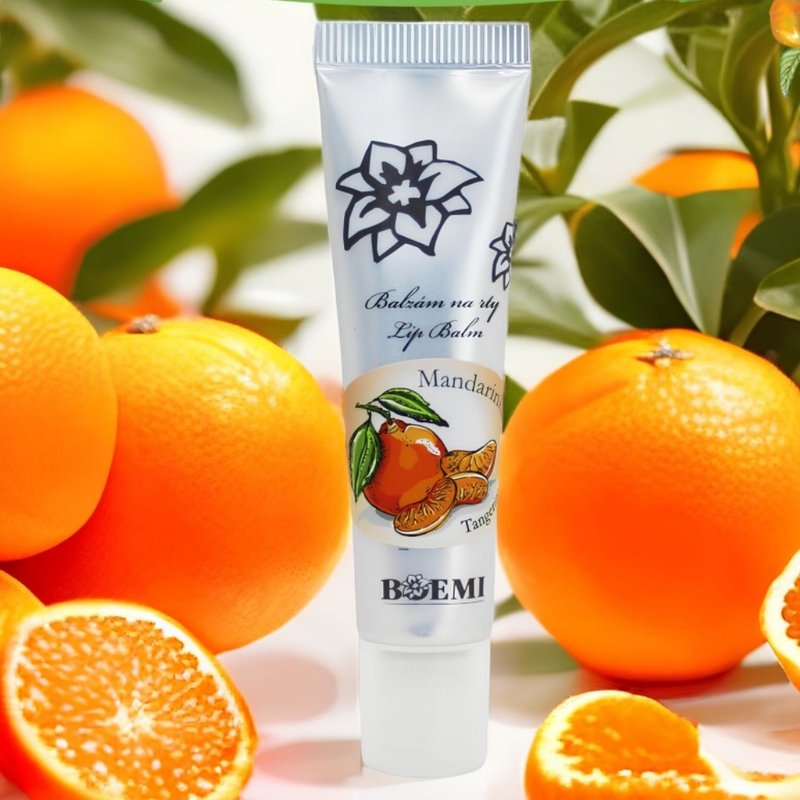 Botanic Lip Balm Tangerine - Lip Care - Concentrate & Extracts Orange