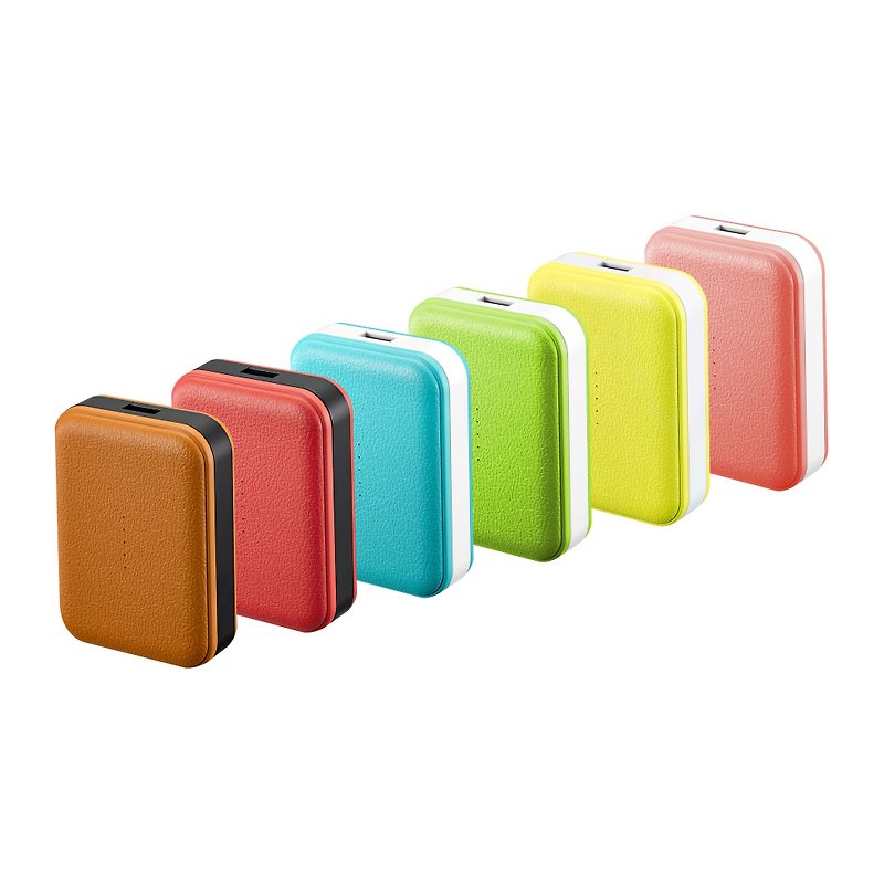 [Limited time specials] ENABLE Mojo 5200 fast charging mobile power leather style - อื่นๆ - พลาสติก หลากหลายสี