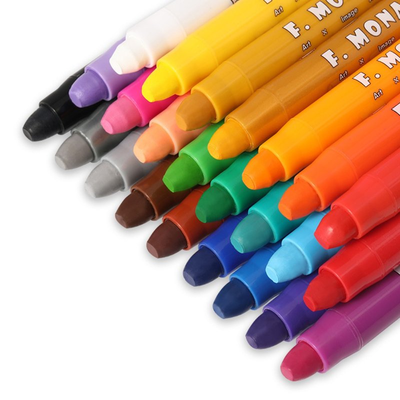 Flower Monaco silky crayon - อื่นๆ - ขี้ผึ้ง หลากหลายสี