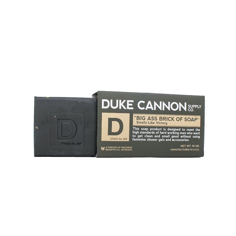 Duke Cannon BIG ASS 美軍超能幹大肥皂組 (軍綠) - 沐浴露/番梘 - 植物．花 綠色