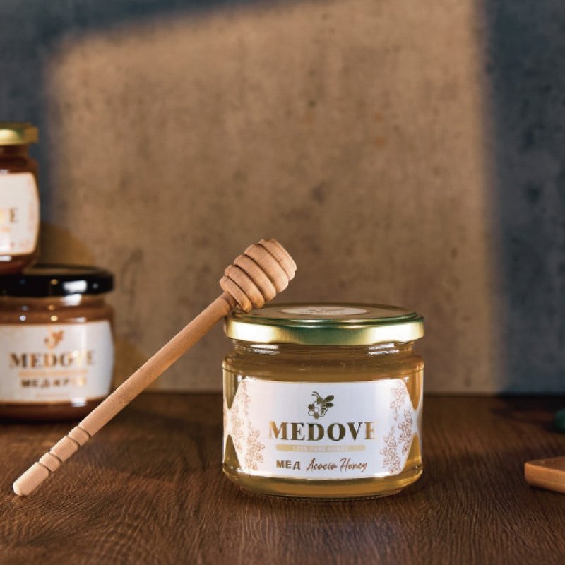 Medove 金合歡蜂蜜 (400G/罐) (烏克蘭進口天然蜂蜜) - 蜂蜜/黑糖 - 新鮮食材 