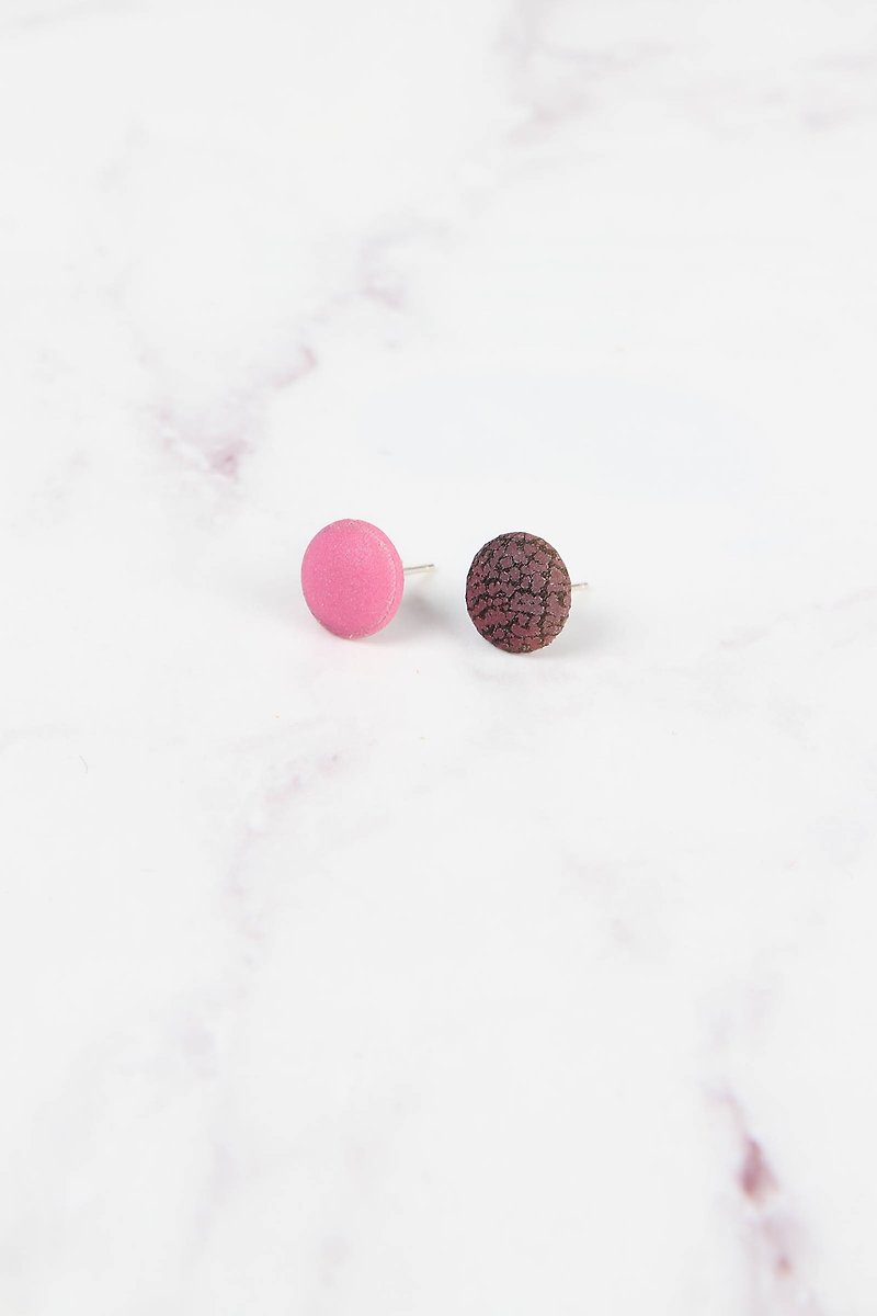 Cosmic Series Reflective Earrings - Comet - Earrings & Clip-ons - Other Materials Pink