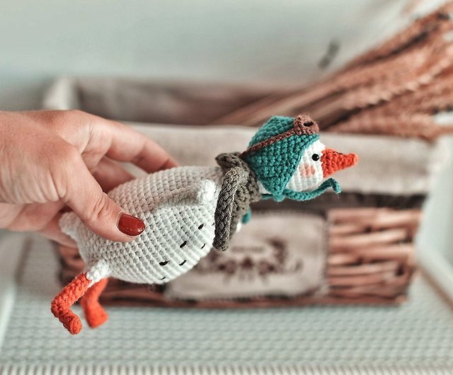 FREE Crochet Goose Purse: Crochet pattern