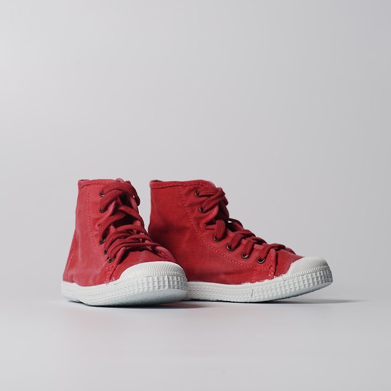 CIENTA Canvas Shoes 61777 49 - รองเท้าเด็ก - ผ้าฝ้าย/ผ้าลินิน สีแดง