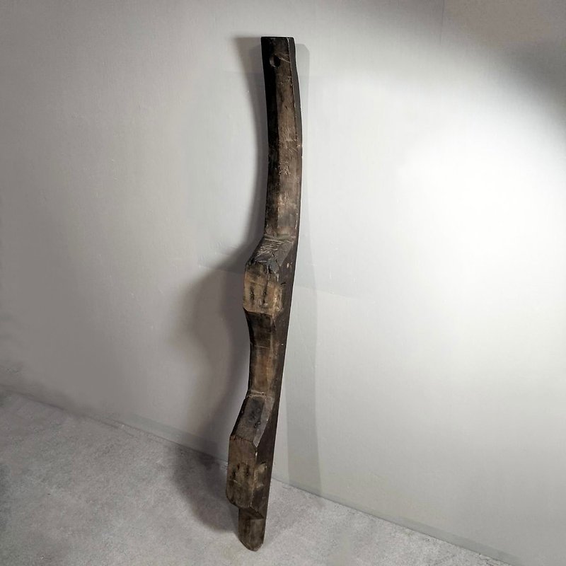 Wooden sled Japanese antique object - ของวางตกแต่ง - ไม้ สีนำ้ตาล
