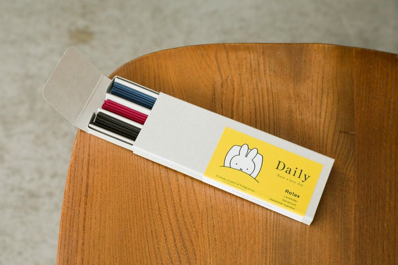 【Daily Relax】Awajishima Incense_Miffy Limited Edition - 香氛/精油/擴香 - 濃縮/萃取物 卡其色