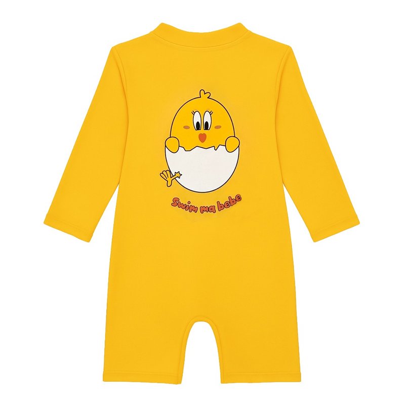 Peep Peep Swimsuit - 嬰兒/兒童泳衣 - 聚酯纖維 黃色