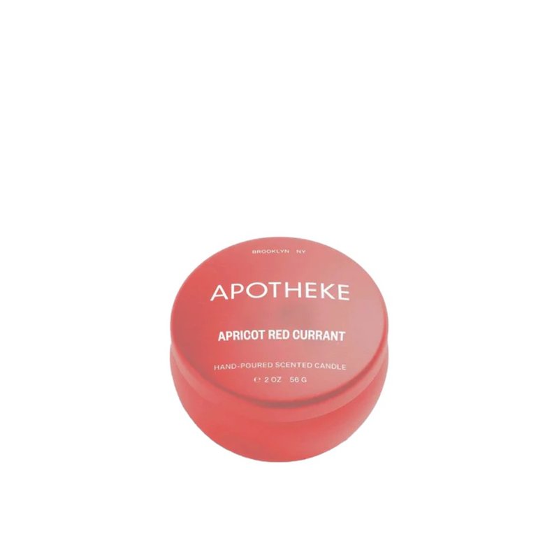 Apotheke 杏桃紅醋栗迷你香氛蠟燭【美國手工製造】 - 香氛/精油/擴香 - 精油 