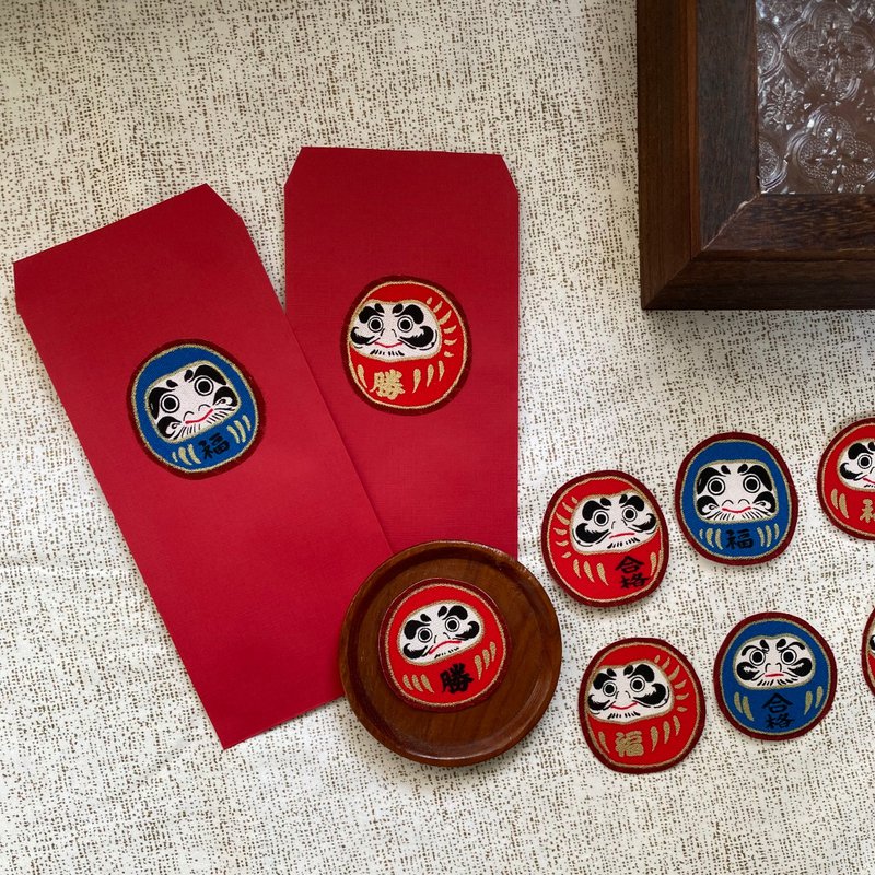 Lucky Gods /// Joyful Freestyle Red Envelopes - ถุงอั่งเปา/ตุ้ยเลี้ยง - กระดาษ สีแดง