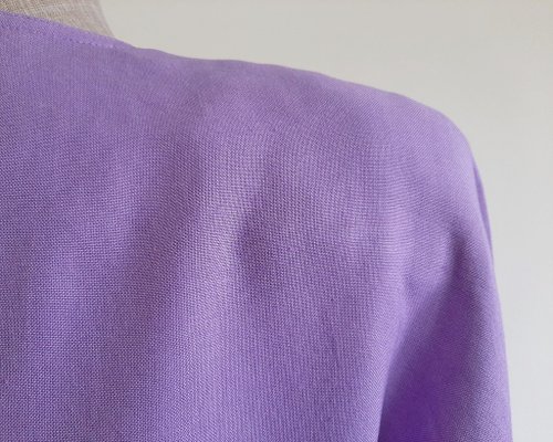 JEAN LOUIS SCHERRER Vintage Purple Linen Blazer - Shop