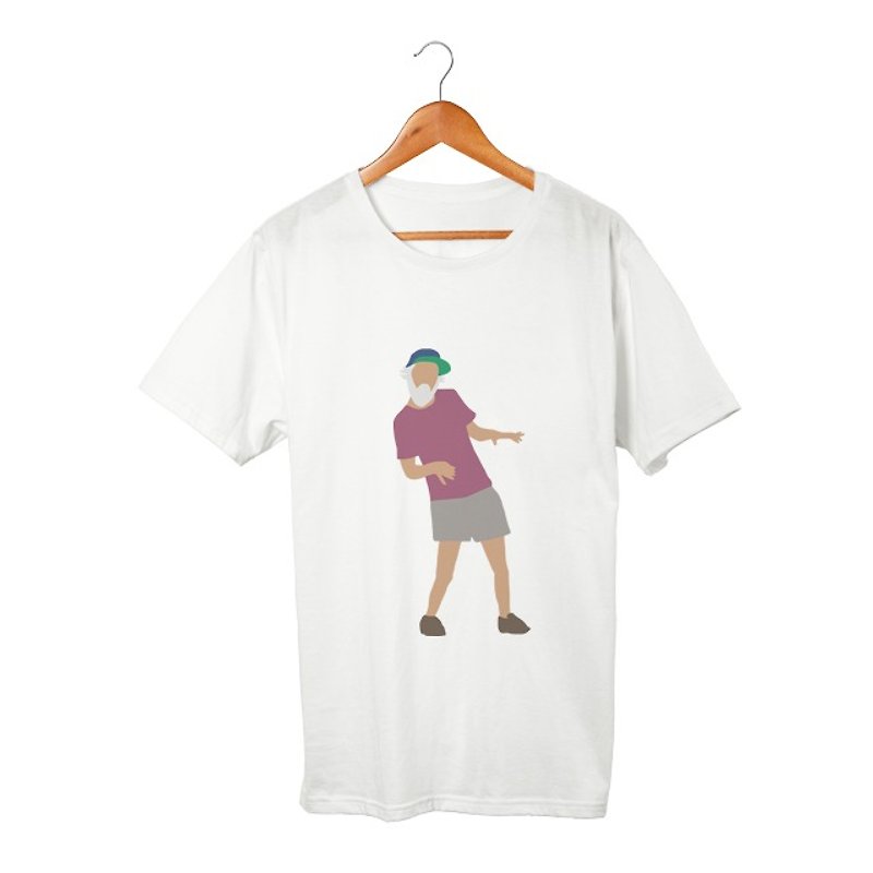 Good Life #5 T-shirt - เสื้อยืดผู้ชาย - ผ้าฝ้าย/ผ้าลินิน 
