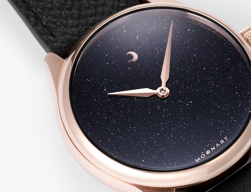 【MOONART】原創手錶 天際系列-星河(彩) 藍晶石藝術手錶 - 女裝錶 - 不鏽鋼 多色