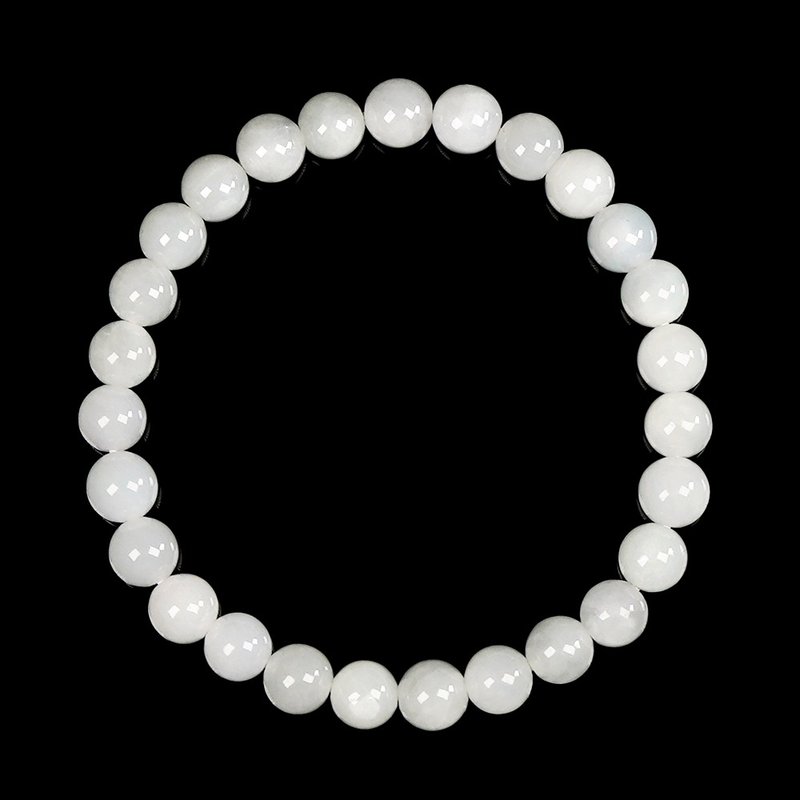 【正佳珠寶】翡翠 高品糯冰 淡綠 5.8-6.3mm 天然A貨翡翠手珠 - 手鍊/手環 - 半寶石 多色