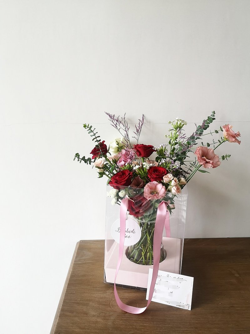 Fairy Bottle Flower Gift• Flower Bouquet/Birthday Bouquet/Mother's Day Bouquet/Valentine's Day Bouquet - ช่อดอกไม้แห้ง - พืช/ดอกไม้ หลากหลายสี