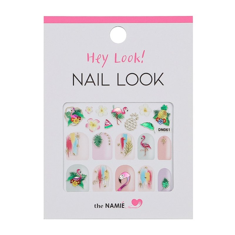 【 DIY 美甲】Hey Look 美甲裝飾藝術貼紙 熱帶叢林 - 指甲油/指甲貼 - 紙 金色