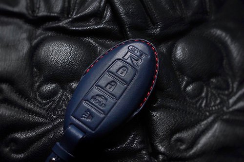 TTP_leathers 波賽頓手工皮件 裕隆日產 NISSAN GTR Tiida Sentra Kicks 汽車鑰匙皮